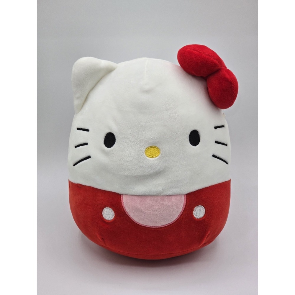 Squishmallows Hello Kitty Classic‎ 8" Plush Toy - Red